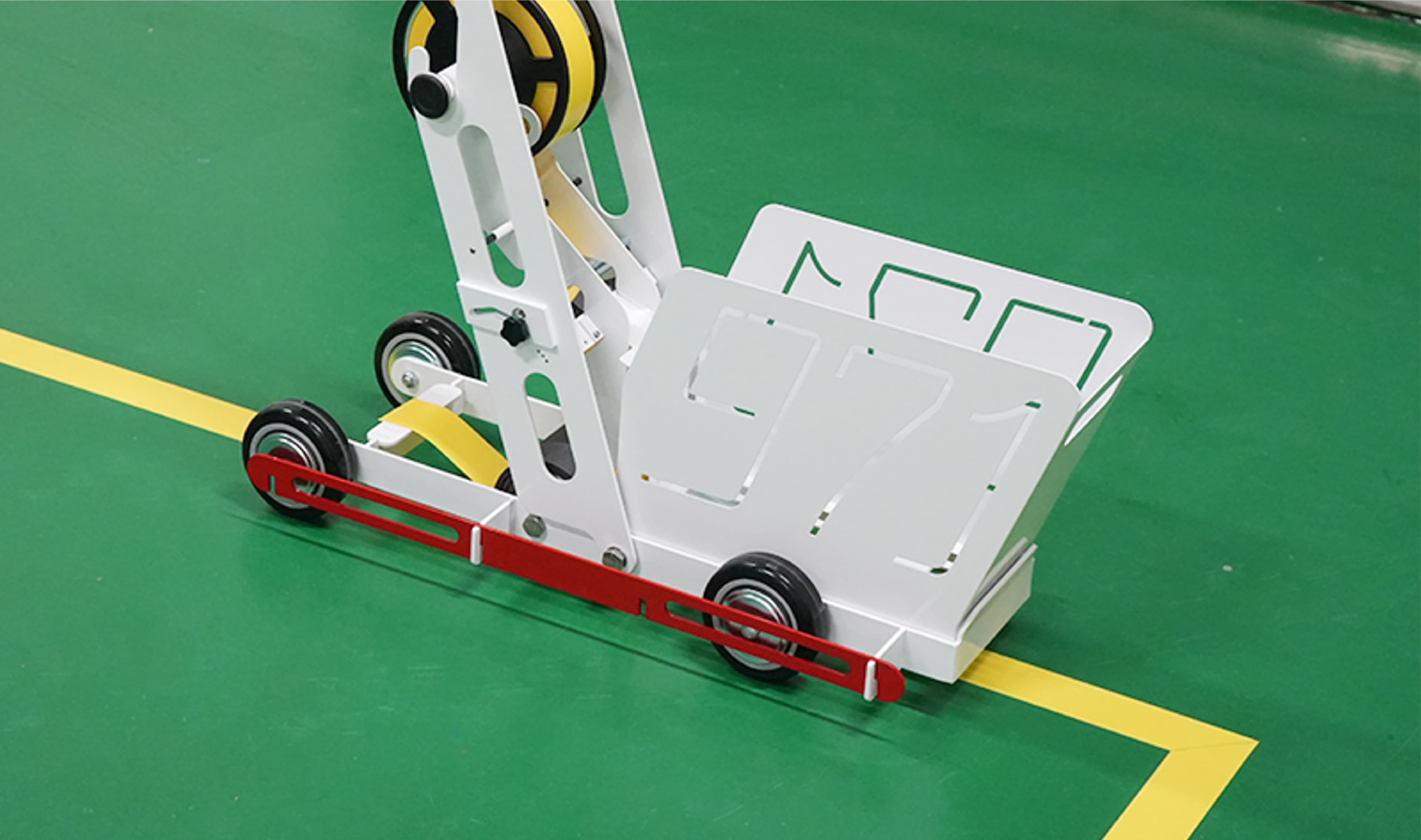 바닥 라인 표시