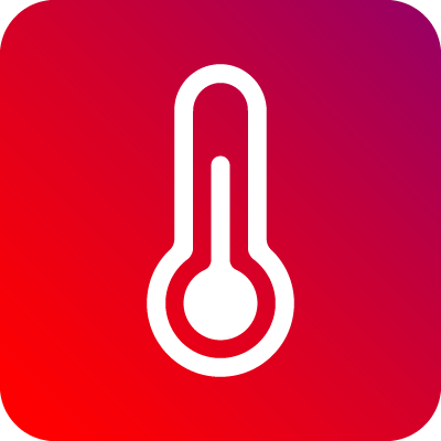 극심한 온도를 견딥니다. icon