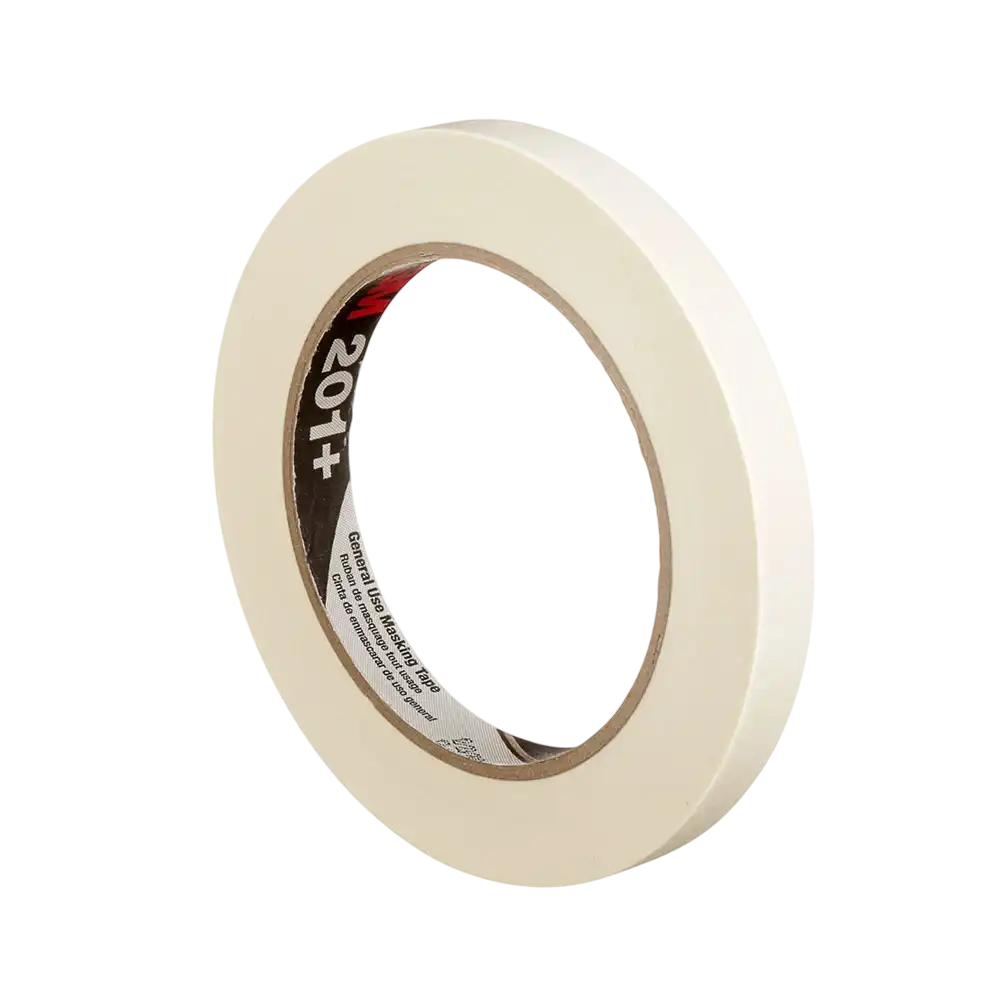 3M™ 일반용 마스킹 테이프 201+, 황갈색, 745 mm x 55 m