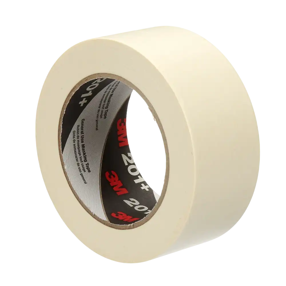 3M™ 일반용 마스킹 테이프 201+, 황갈색, 745 mm x 55 m thumbnail 3