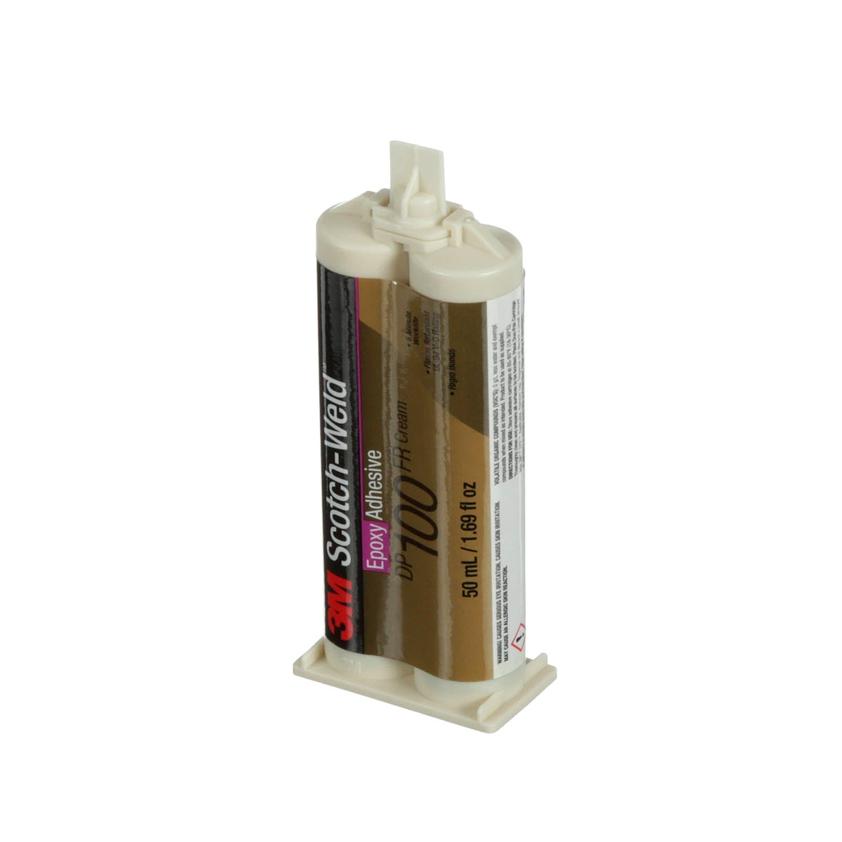 3M™ 스카치-웰드™ 난연 UL94(V0) 에폭시 접착제 DP100FR, 크림색, 48.5 mL 듀오팩 thumbnail 3