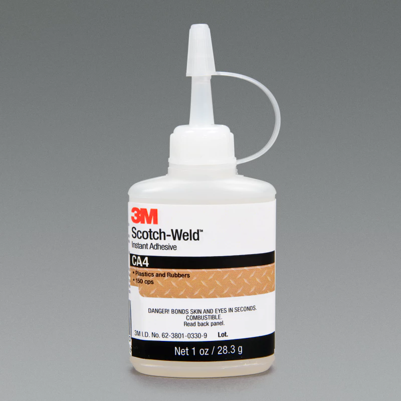 3M™ 스카치-웰드™ 순간 접착제 CA4, 투명, 29.6 mL