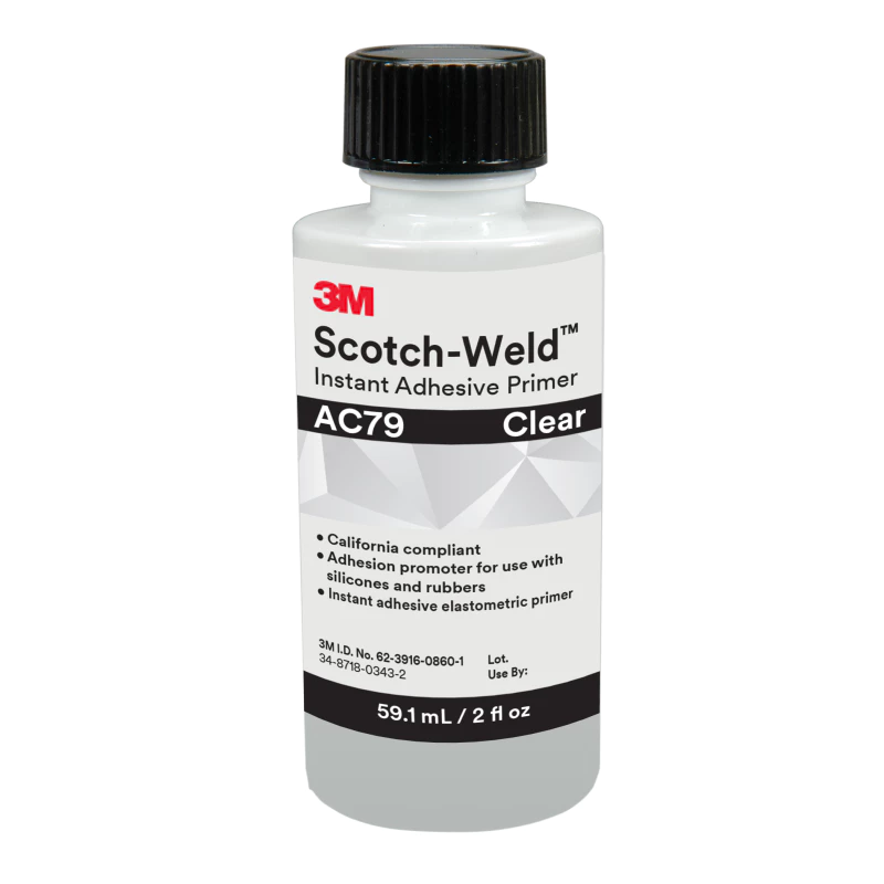 3M™ 스카치-웰드™ 순간 접착제 프라이머 AC79, 투명, 59.1 mL