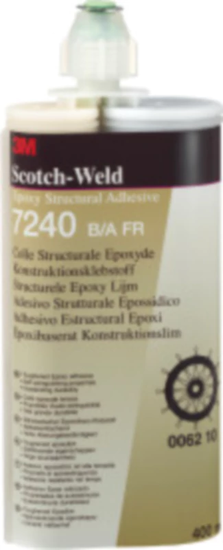 3M™ 스카치-웰드™ 에폭시 접착제 7240FR, 검정, 400 mL 듀오팩
