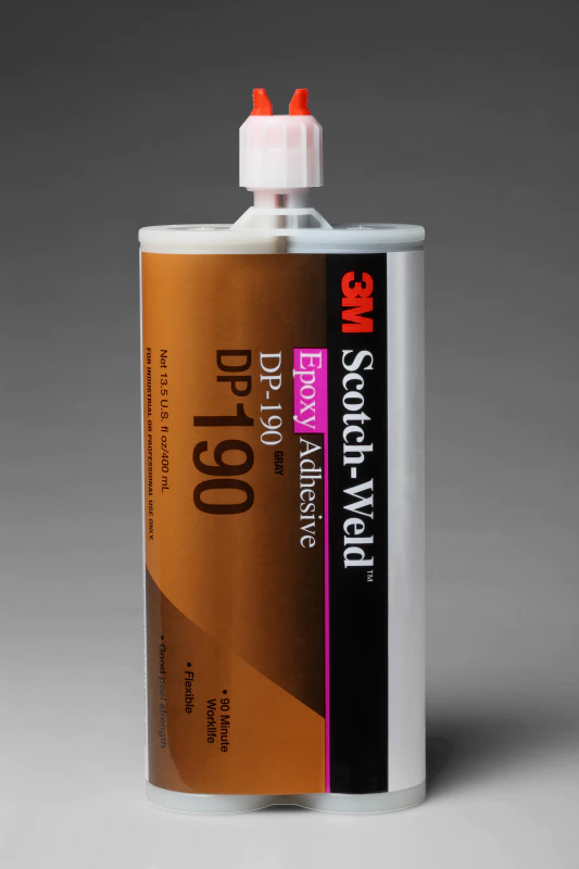 3M™ 스카치-웰드™ 에폭시 접착제 DP190, 회색, 400 mL 듀오팩