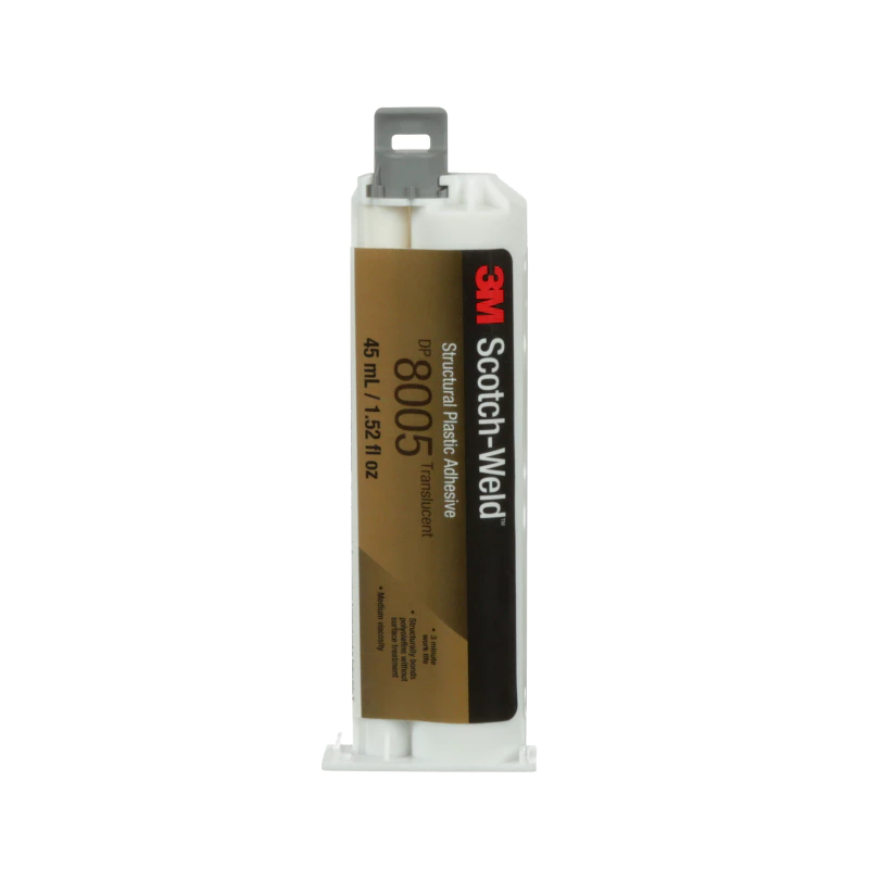 3M™ 스카치-웰드™ 구조용 플라스틱 접착제 DP8005, 검정, 45 mL 듀오팩