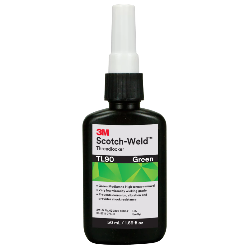 3M™ 스카치-웰드™ 나사 고정제 TL90, 녹색, 50 mL