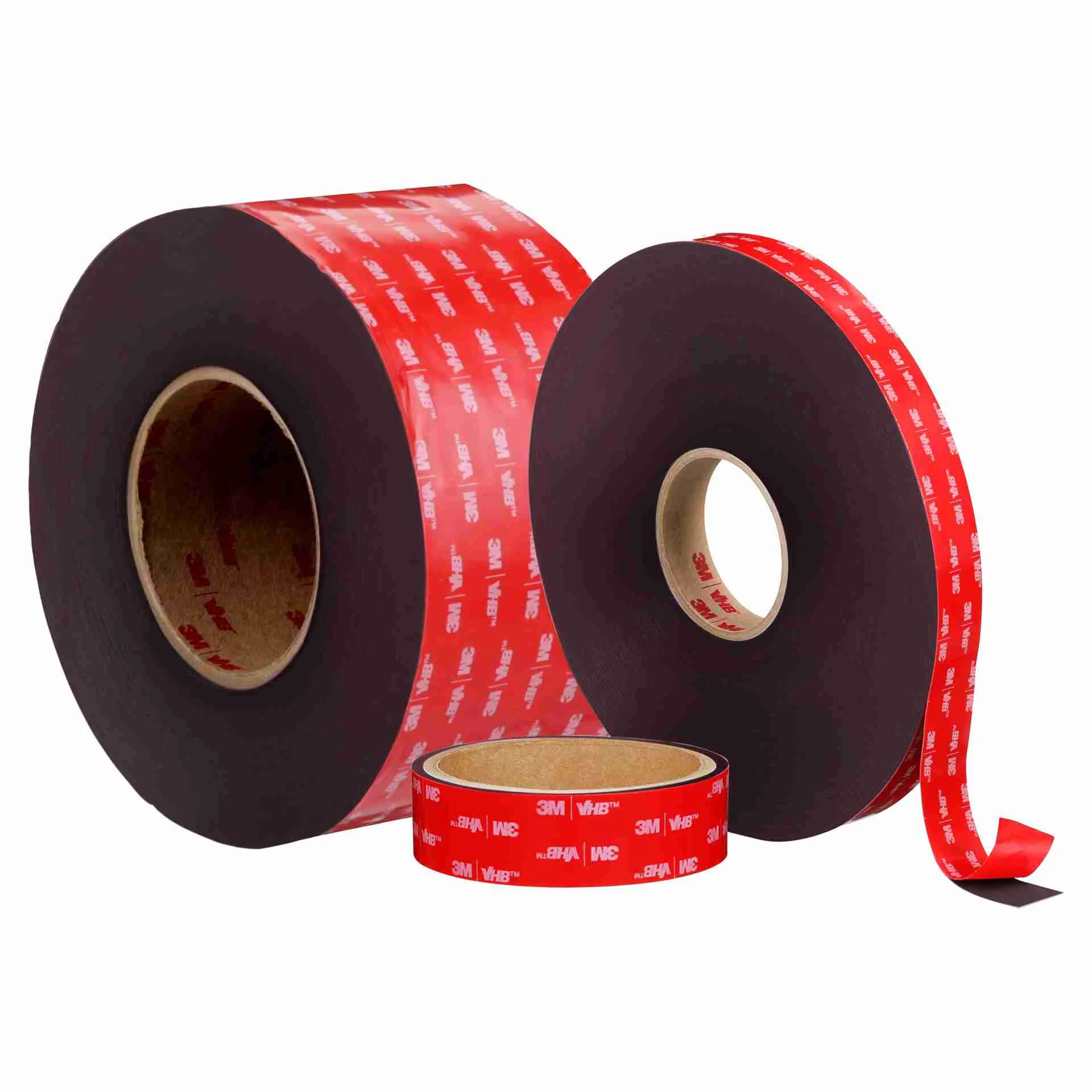 3M™ VHB™ Low VOC & 냄새저감형 아크릴 폼 테이프 LVO-060-BF, 검정, 584.2 mm x 32.9 m, 필름 라이너