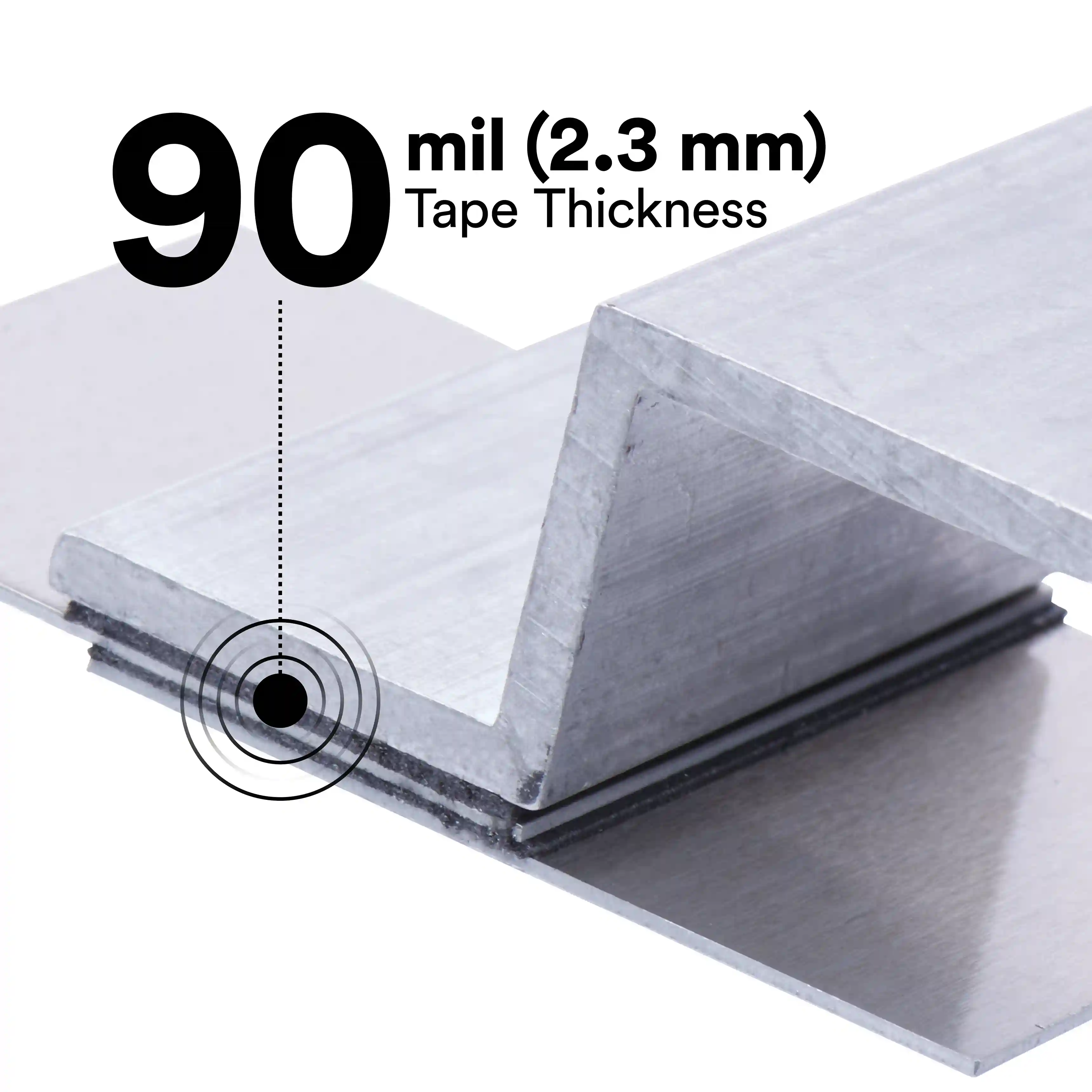3M™ VHB™ 범용 두꺼운 아크릴 폼 양면 테이프 4991, 회색, 1219.2 mm x 16.5 m thumbnail 6