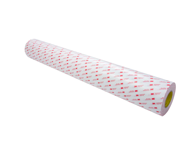 3M™ 폼 부착 부직포 양면 테이프 56212, 투명, 1200 mm x 50 m