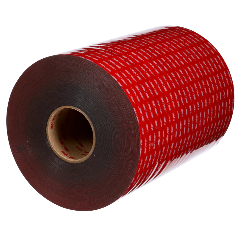 3M™ VHB™ Low VOC & 냄새저감형 아크릴 폼 테이프 LVO-160-BF, 검정, 609.6 mm x 32.9 m, 필름 라이너