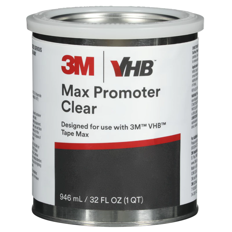 3M™ VHB™ 테이프 맥스 접착촉진제, 투명, 1 쿼트