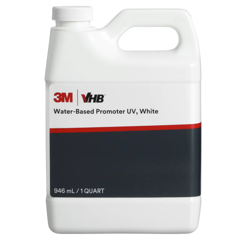3M™ VHB™ 테이프 수성 접착 증진제 UV, 흰색, 1 쿼트