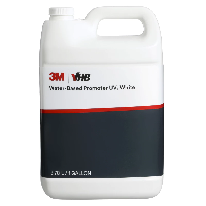3M™ VHB™ 테이프 수성 접착 증진제 UV, 흰색, 1 갤런
