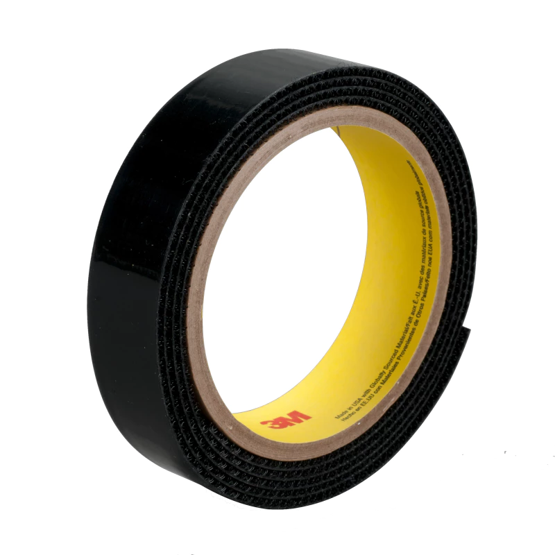 3M™ 난연 루프 패스너 SJ3418FR, 검정, 50.8 mm x 45.72 m