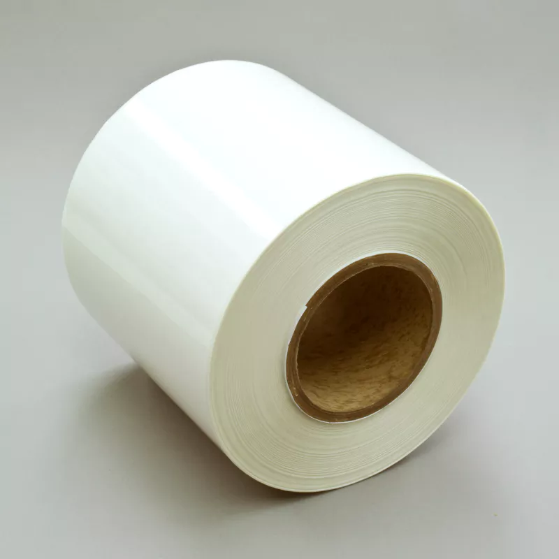 3M™ 도트 매트릭스 라벨 소재 7881, 투명 무광 폴리에스터, 152.4 mm x 508.41 m