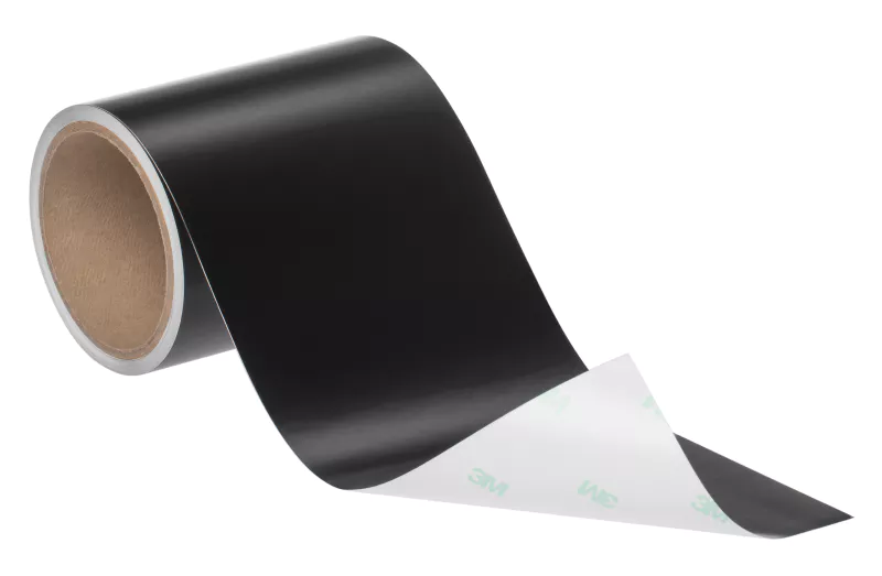 3M™ 레이저 마킹 라벨 소재 SM7847, 블랙/화이트, 1220 mm x 300 m